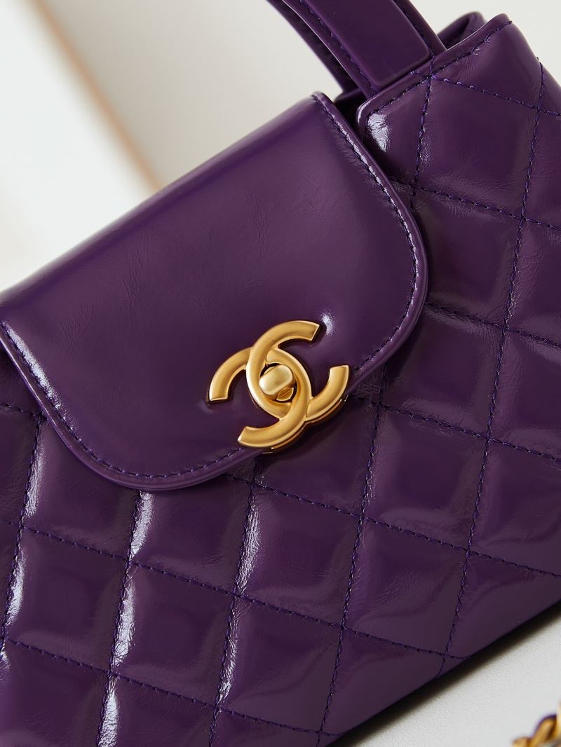 Ch**el top handle bags